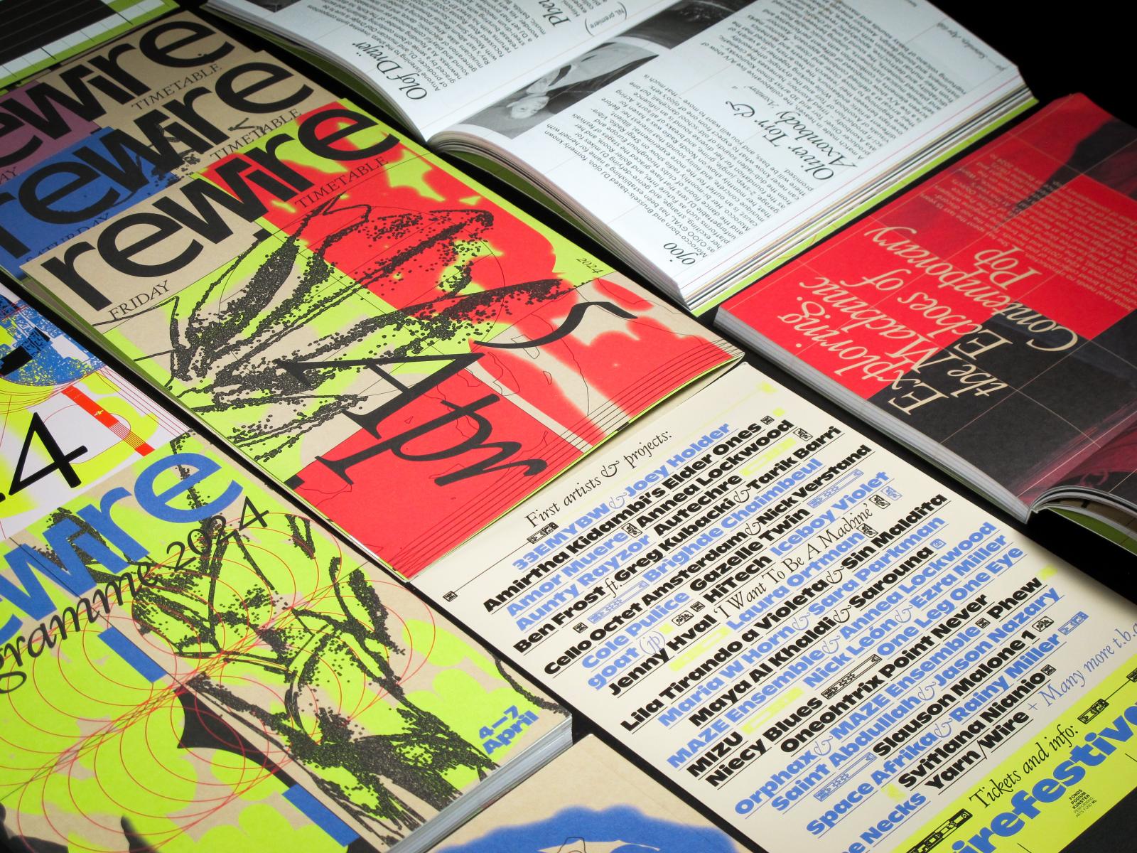 アート・デザイン・音楽 Arbeiten Travaux Works 1971-1981 Rewire — Music Festival – Alliance Graphique Internationale (AGI