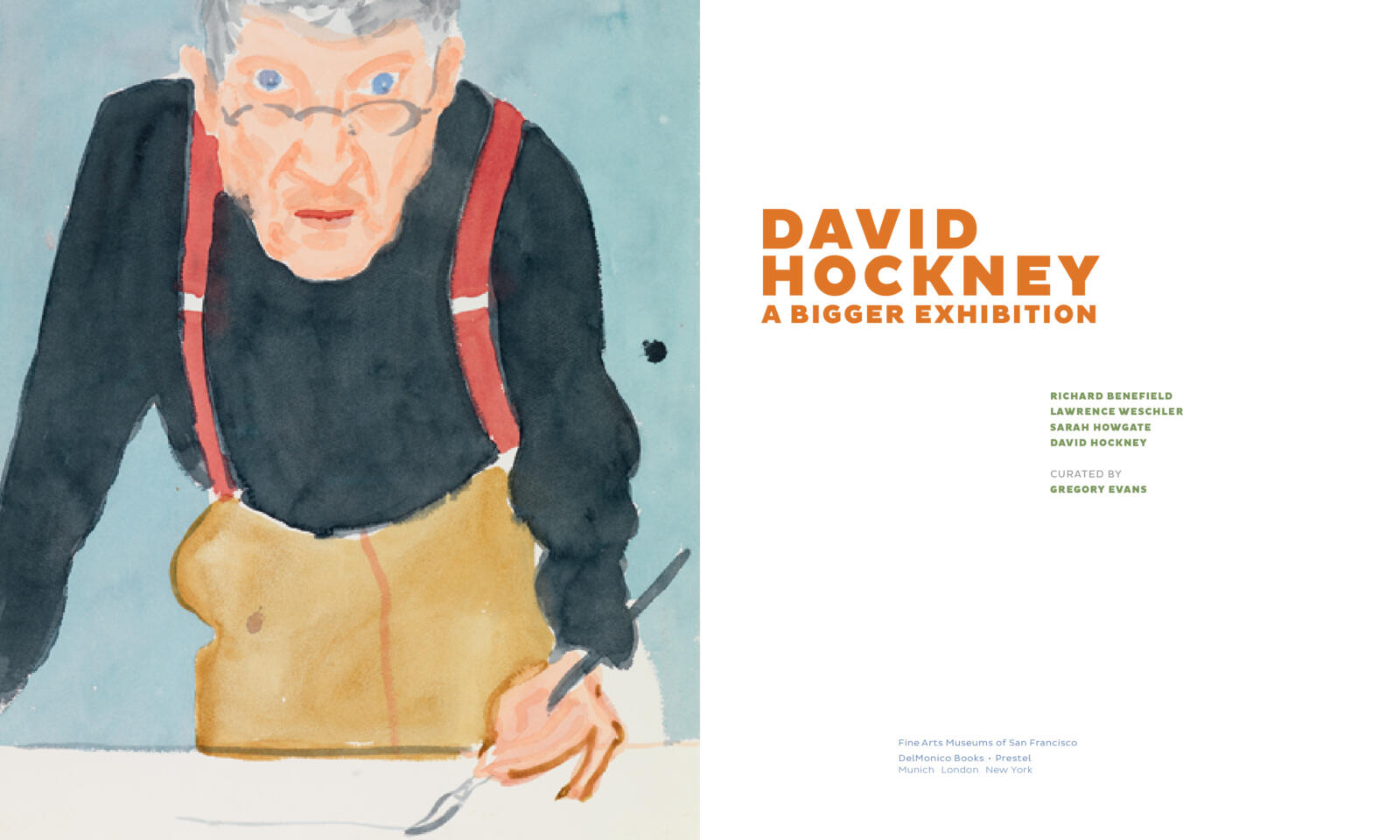 DAVID HOCKNEY A Bigger Exhibition ホックニー DAVID HOCKNEY : A BIGGER EXHIBITION (TRADE PB, 2013) - VERY