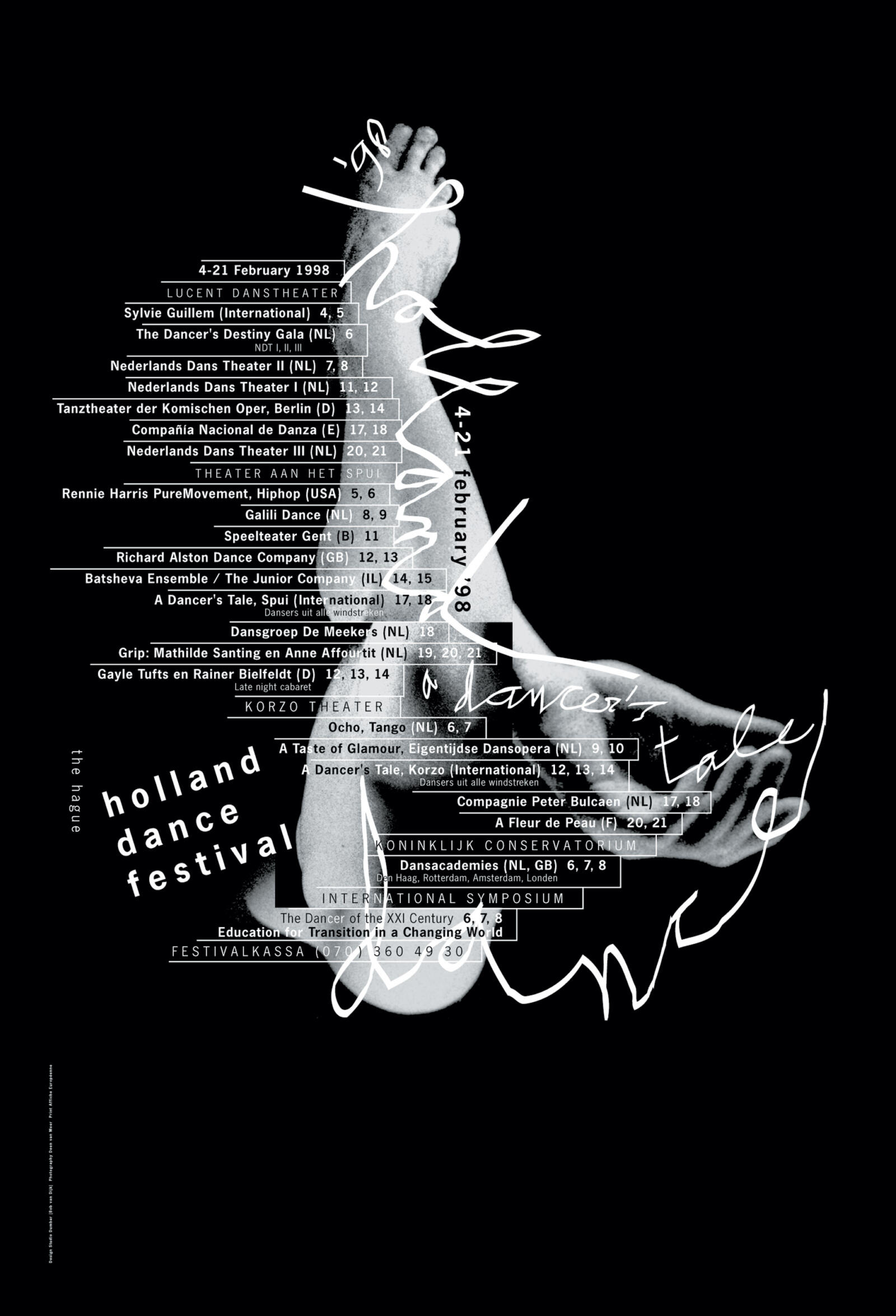 Holland Dance Festival – Alliance Graphique Internationale (AGI