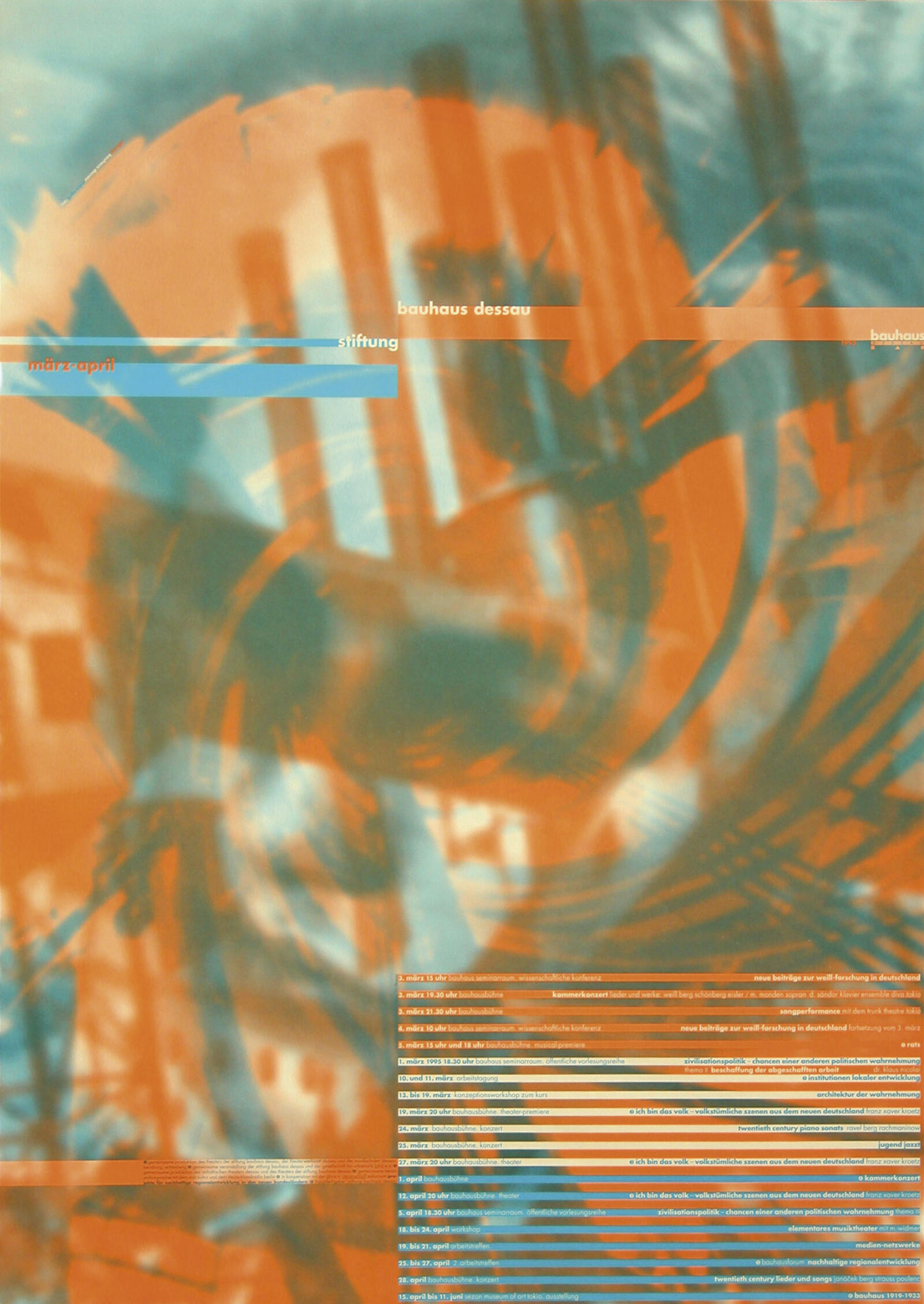 bauhaus dessau programme posters – Alliance Graphique