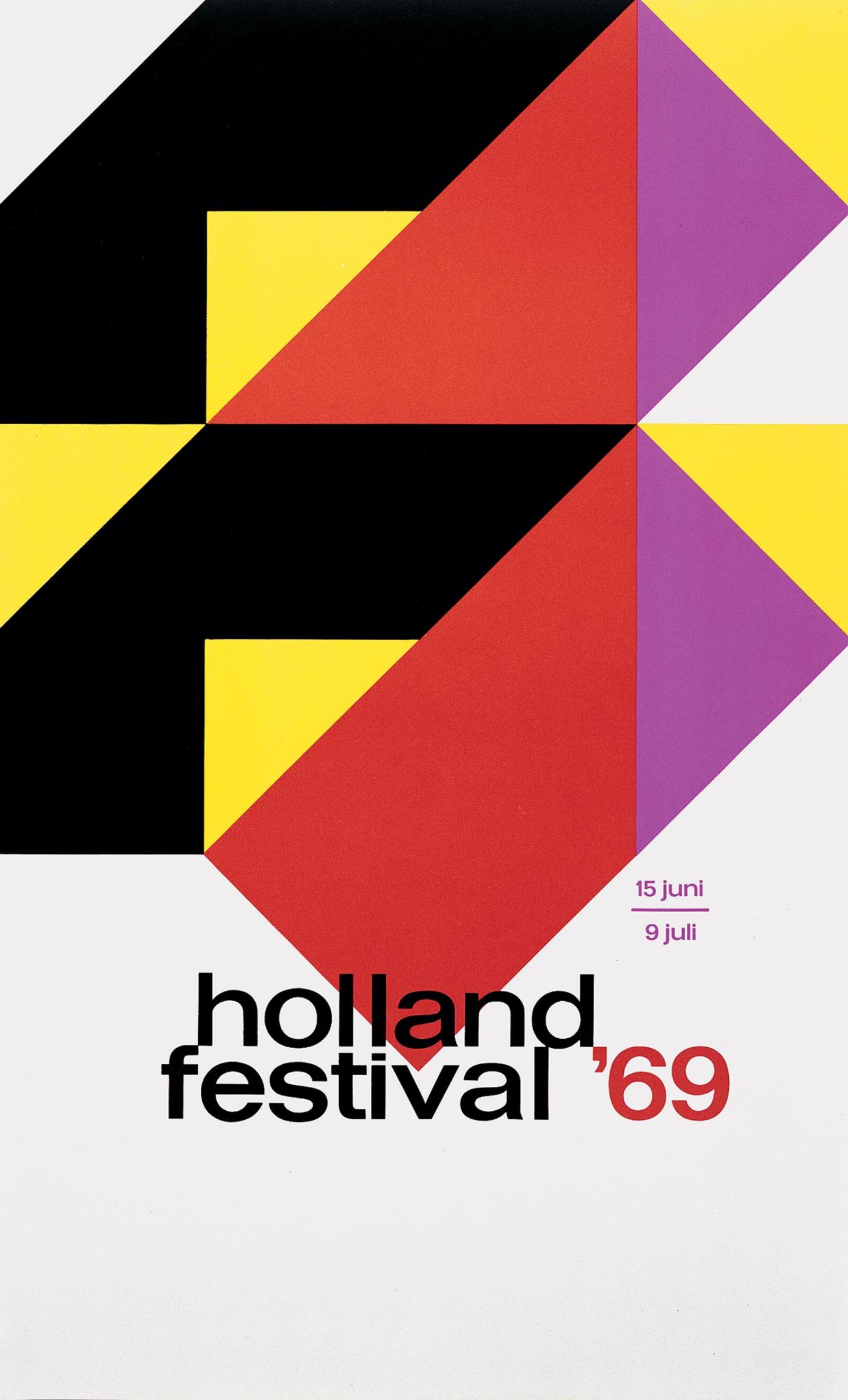Holland Festival 1969 – Alliance Graphique Internationale (AGI