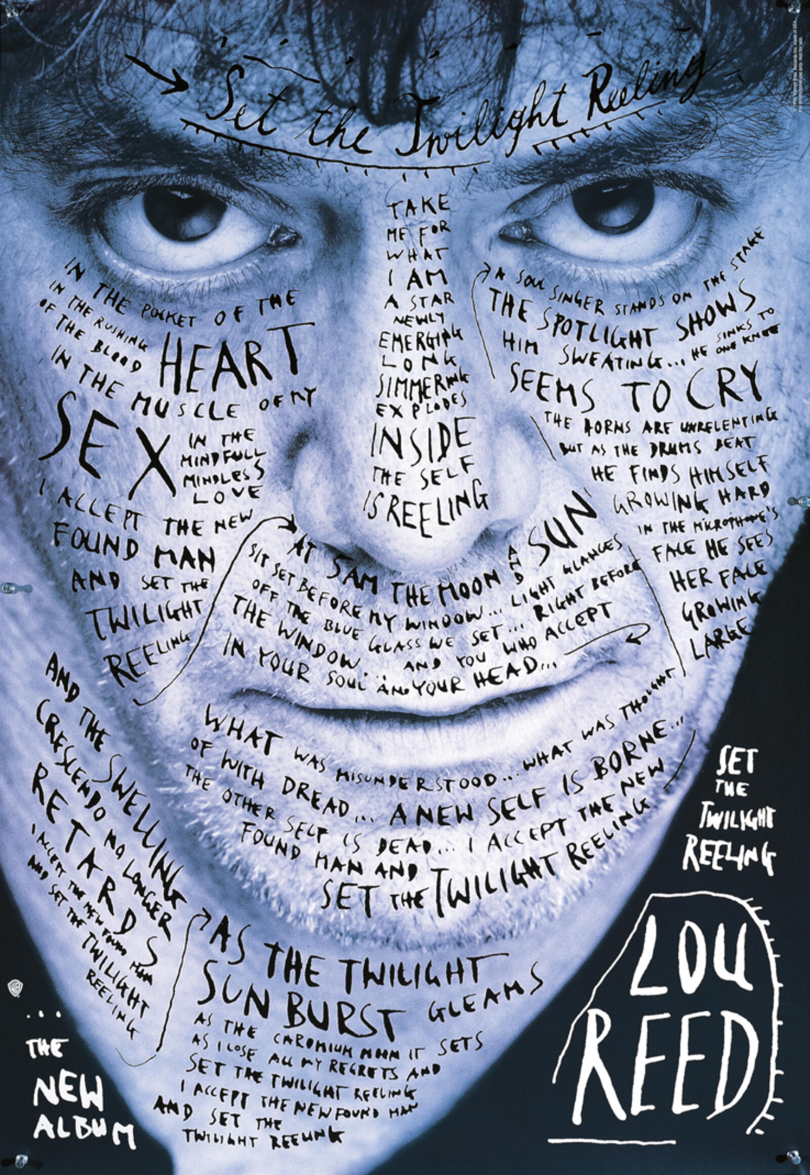 Lou Reed Poster – Alliance Graphique Internationale (AGI) – 512 